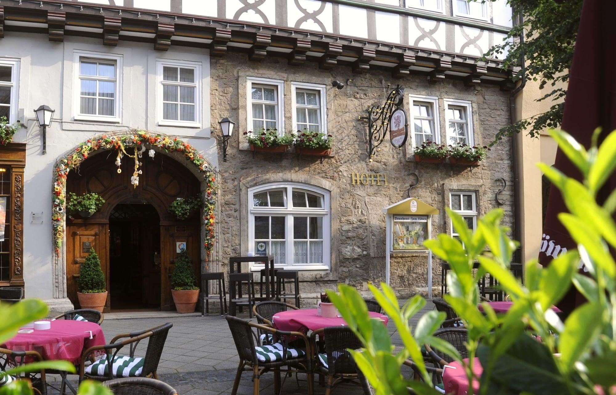 Brauhaus Zum Loewen Hotel Muehlhausen  Exterior photo
